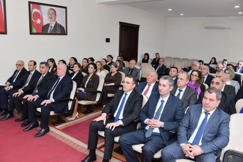 Sumqayıt Dövlət Universitetinin yeni rektoru kollektivə təqdim olunub