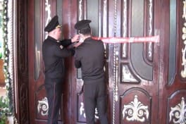 Yanğın təhlükəli şadlıq sarayının fəaliyyəti dayandırılıb