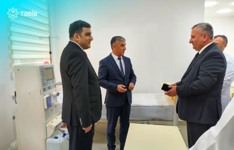 Gədəbəy Rayon Mərkəzi Xəstəxanasında Hemodializ şöbəsi açılıb