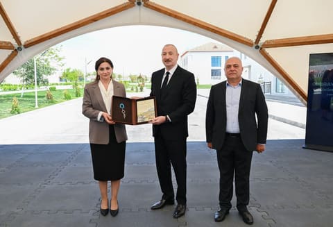  İlham Əliyev və birinci xanım Mehriban Əliyeva Cəbrayıla səfər ediblər - YENİLƏNİB