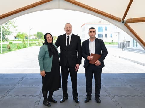  İlham Əliyev və birinci xanım Mehriban Əliyeva Cəbrayıla səfər ediblər - YENİLƏNİB