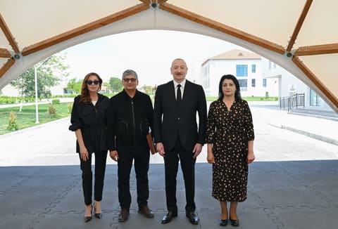  İlham Əliyev və birinci xanım Mehriban Əliyeva Cəbrayıla səfər ediblər - YENİLƏNİB