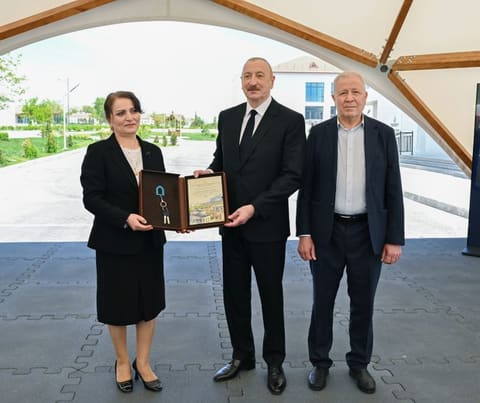  İlham Əliyev və birinci xanım Mehriban Əliyeva Cəbrayıla səfər ediblər - YENİLƏNİB