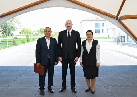  İlham Əliyev və birinci xanım Mehriban Əliyeva Cəbrayıla səfər ediblər - YENİLƏNİB
