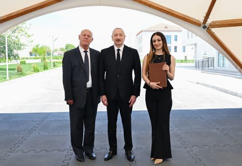  İlham Əliyev və birinci xanım Mehriban Əliyeva Cəbrayıla səfər ediblər - YENİLƏNİB