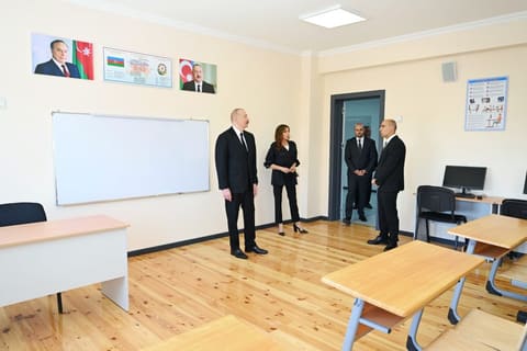  İlham Əliyev və birinci xanım Mehriban Əliyeva Cəbrayıla səfər ediblər - YENİLƏNİB