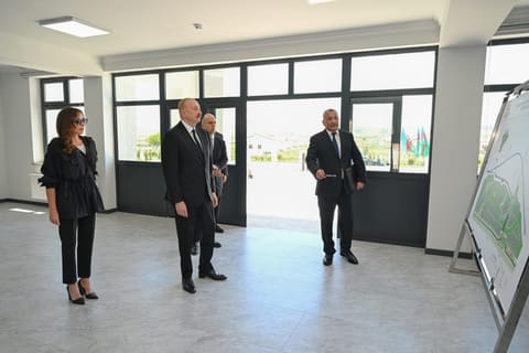  İlham Əliyev və birinci xanım Mehriban Əliyeva Cəbrayıla səfər ediblər - YENİLƏNİB