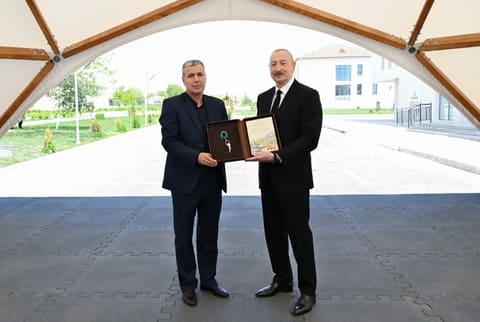  İlham Əliyev və birinci xanım Mehriban Əliyeva Cəbrayıla səfər ediblər - YENİLƏNİB
