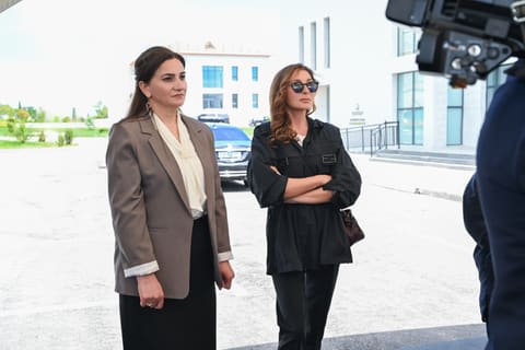  İlham Əliyev və birinci xanım Mehriban Əliyeva Cəbrayıla səfər ediblər - YENİLƏNİB
