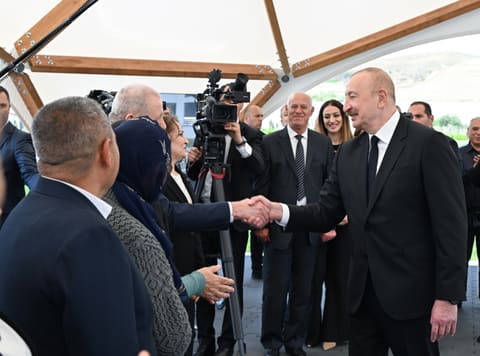  İlham Əliyev və birinci xanım Mehriban Əliyeva Cəbrayıla səfər ediblər - YENİLƏNİB