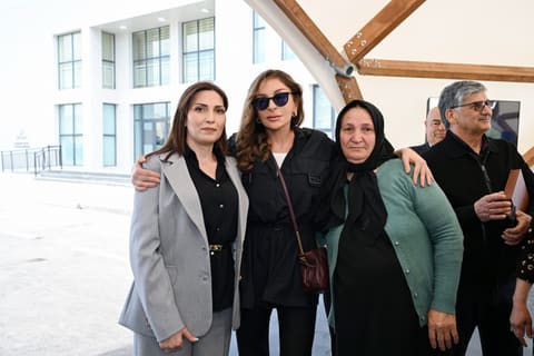  İlham Əliyev və birinci xanım Mehriban Əliyeva Cəbrayıla səfər ediblər - YENİLƏNİB
