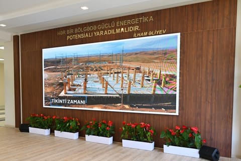Cəbrayıl rayonunun Soltanlı kəndində “Şəfəq” yarımstansiyasının açılışı olub