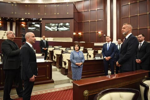 Sahibə Qafarova Slovakiya Milli Şurasının sədri ilə görüşüb