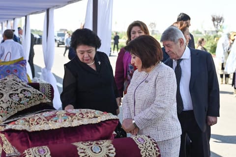 Sahibə Qafarova İkinci Asiya Qadınlar Forumunda çıxış edib