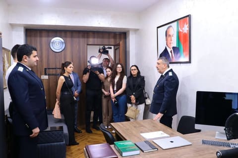 Xətai rayon prokurorluğunda “Açıq Qapı” günü təşkil olunub