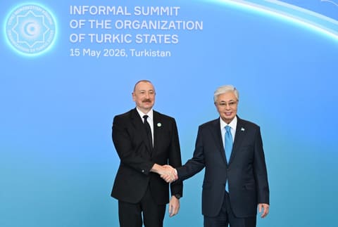 İlham Əliyev Türküstanda TDT-nin qeyri-rəsmi Zirvə görüşündə çıxış edib -  YENİLƏNİB 3