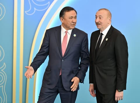 İlham Əliyev Türküstanda TDT-nin qeyri-rəsmi Zirvə görüşündə çıxış edib -  YENİLƏNİB 3