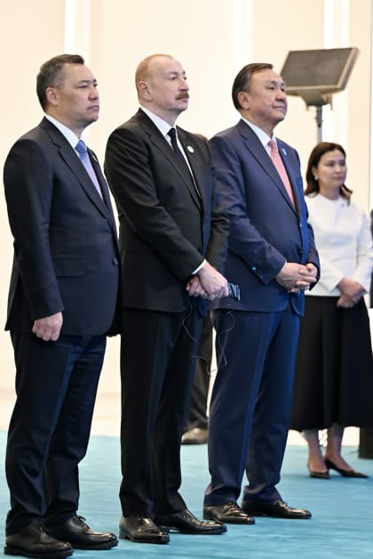 TDT liderləri Türk Sivilizasiyası Mərkəzinin təməlqoyma mərasimində iştirak ediblər