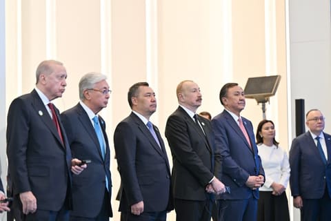 TDT liderləri Türk Sivilizasiyası Mərkəzinin təməlqoyma mərasimində iştirak ediblər