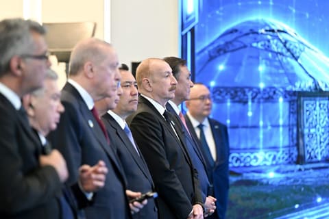 TDT liderləri Türk Sivilizasiyası Mərkəzinin təməlqoyma mərasimində iştirak ediblər