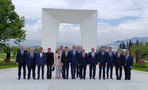 Slovakiya Milli Şurası sədrinin başçılıq etdiyi nümayəndə heyəti Xankəndidə quruculuq işləri ilə tanış olub