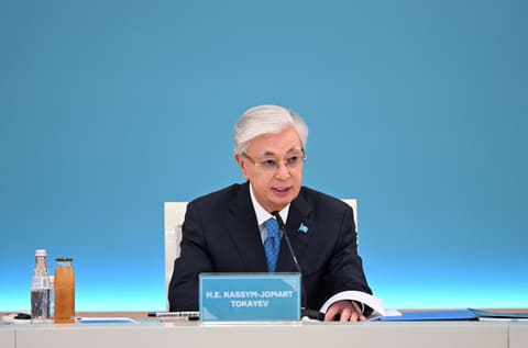 İlham Əliyev Türküstanda TDT-nin qeyri-rəsmi Zirvə görüşündə çıxış edib -  YENİLƏNİB 3