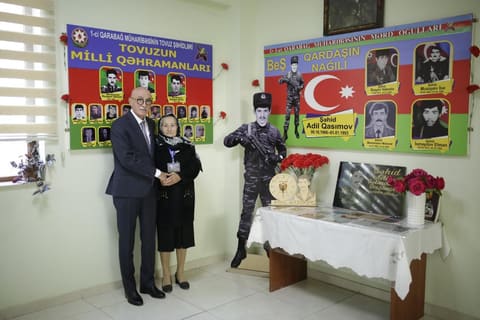 Nazir müavini Firudin Qurbanov Tovuzda təhsil ictimaiyyəti, valideyn və şagirdlərlə görüşüb