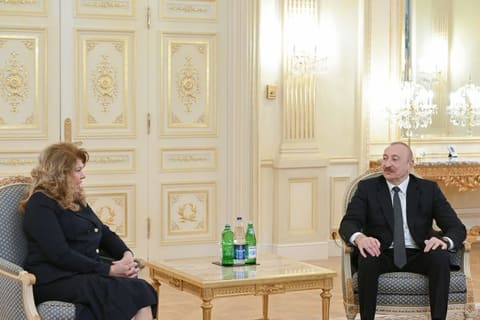 İlham Əliyev Bolqarıstan Prezidenti ilə görüşüb