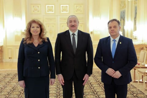 İlham Əliyev Bolqarıstan Prezidenti ilə görüşüb