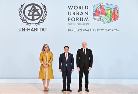 Bakıda WUF13-ün açılış mərasimi keçirilib - YENİLƏNİB 4