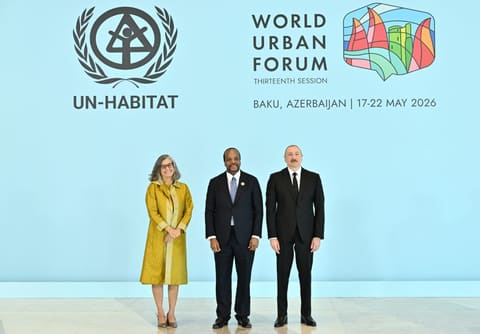 Bakıda WUF13-ün açılış mərasimi keçirilib - YENİLƏNİB 4