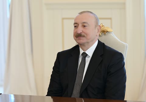 İlham Əliyev Belarus Milli Assambleyası Nümayəndələr Palatasının sədrini qəbul edib
