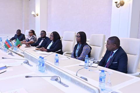 Zambiya Milli Assambleyasının nümayəndə heyəti Milli Məclisdə olub