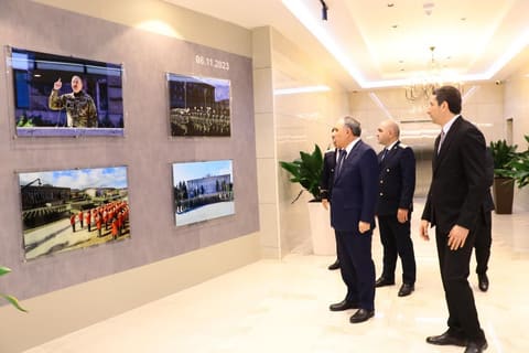 Baş prokuror Xankəndi şəhərində vətəndaşları qəbul edib