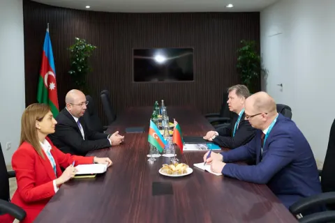 Azərbaycan və Belarus şəhərsalma üzrə əməkdaşlığın inkişafını müzakirə edib - Fotolar