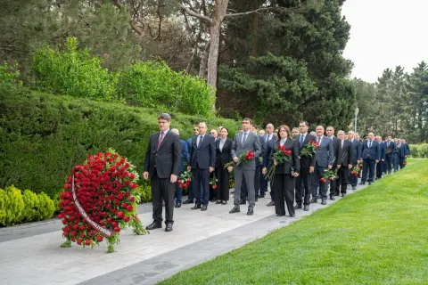 ETSN kollektivi peşə bayramını qeyd edib - Fotolar