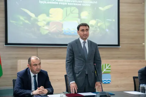 ETSN kollektivi peşə bayramını qeyd edib - Fotolar