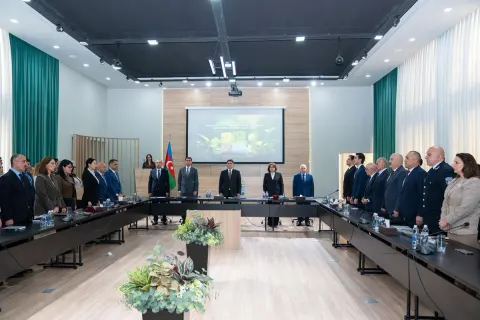 ETSN kollektivi peşə bayramını qeyd edib - Fotolar