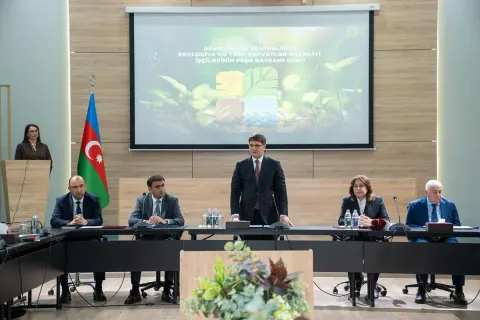 ETSN kollektivi peşə bayramını qeyd edib - Fotolar