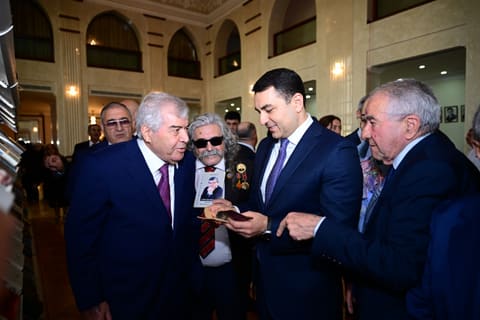 Xalq şairi Sabir Rüstəmxanlının 80 illik yubileyi qeyd olunub