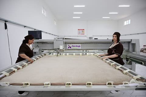 Xocalı şəhərində “Qarabağ Tekstil Evi” MMC istifadəyə verilib