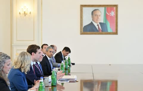  İlham Əliyev ABŞ Dövlət katibinin köməkçisinin başçılıq etdiyi nümayəndə heyətini qəbul edib