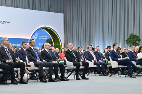 İlham Əliyev 31-ci “Baku Energy Forum”un rəsmi açılış mərasimində iştirak edib - YENİLƏNİB 3