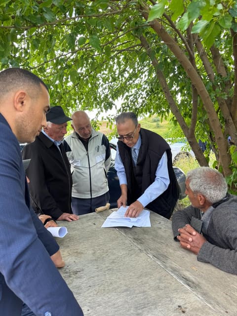 İşğaldan azad edilmiş ərazilərdə torpaqların sakinlərə icarəyə verilməsi ilə bağlı görüşlər keçirilib 