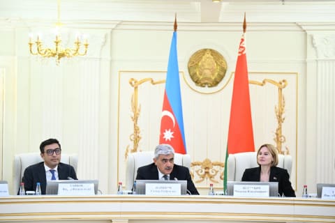 Azərbaycan-Belarus Hökumətlərarası Komissiyanın iclası keçirilib