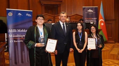 Ali Məhkəmədə keçirilən ELSA məhkəmə müsabiqəsinin qalibi məlum olub