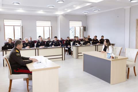 Vilayət Eyvazov Ağstafada sıra baxışı keçirib