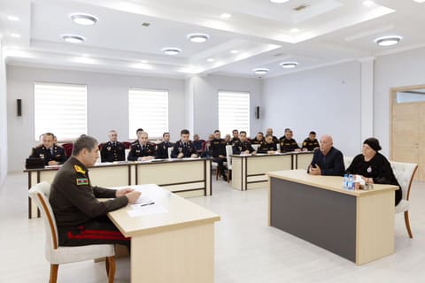 Vilayət Eyvazov Ağstafada sıra baxışı keçirib