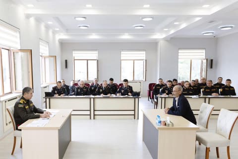 Vilayət Eyvazov Ağstafada sıra baxışı keçirib
