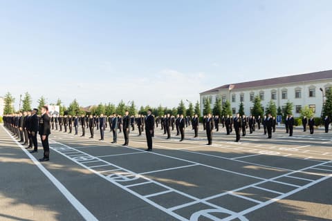 Vilayət Eyvazov Ağstafada sıra baxışı keçirib